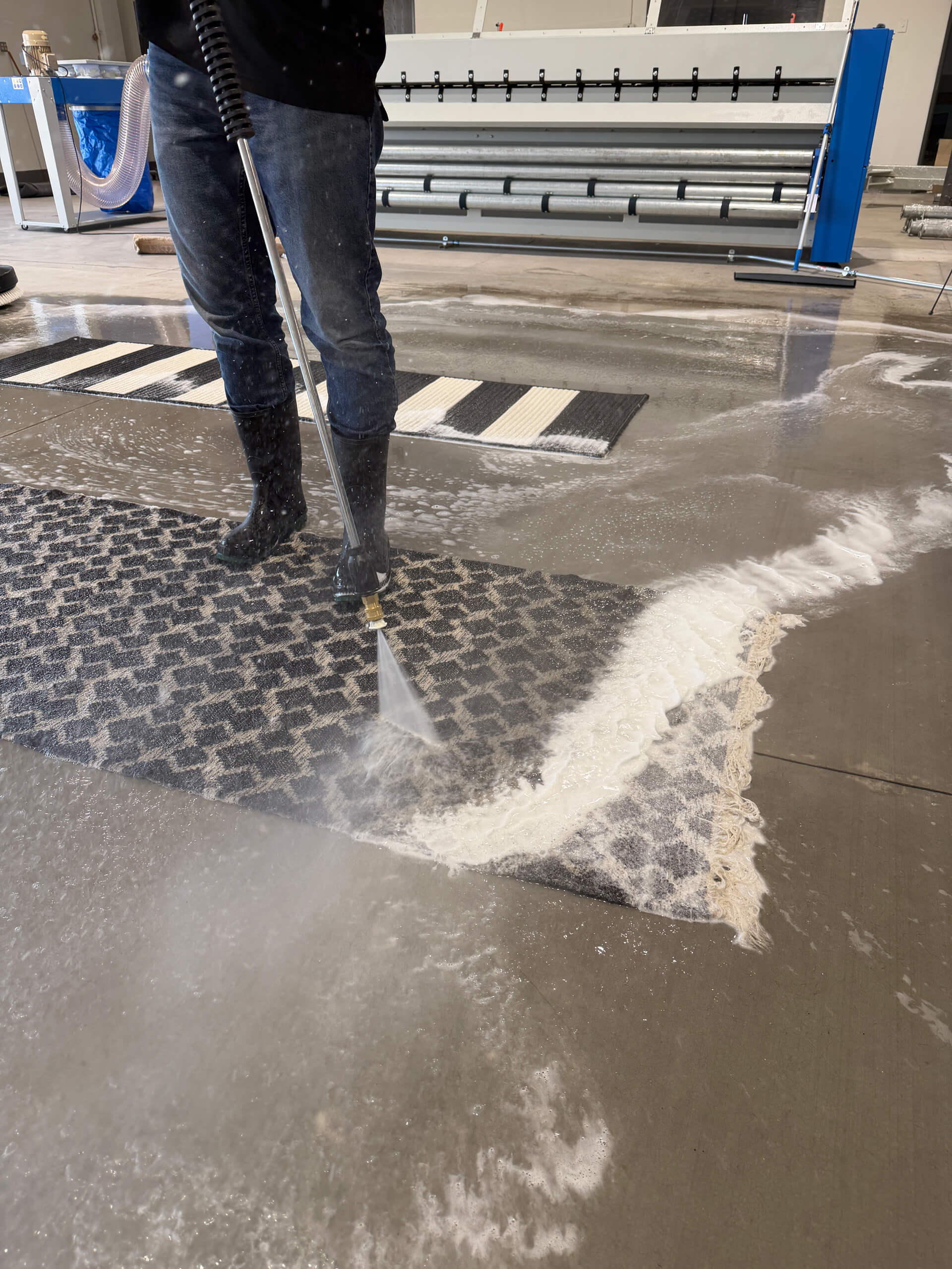Rug Cleaning in rug cleaning facility in Phoenix AZ